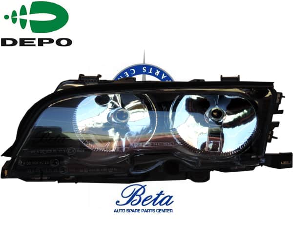 Left Side Headlamp for BMW 3 Series E46 1998-2004 models, Part Number 6904275 Left Side Headlamp for BMW 3 Series E46 1998-2004 models, Part Number 6904275